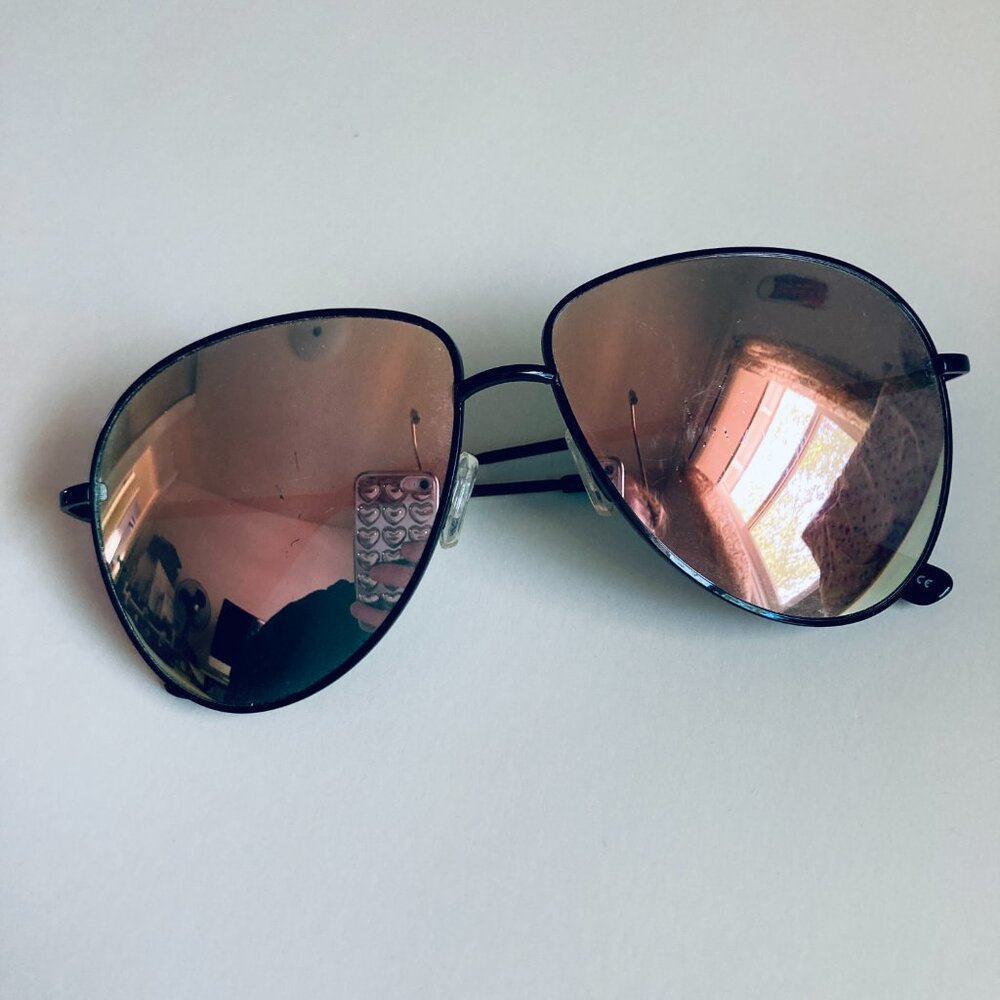 🍒 5/$25 🍒 Reflective Aviators Sunglasses